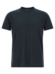 �U�m�[�l ZANONE T�V���c �����Y �u���[ T-shirts 'Ice Cotton' T-shirt 815214ZG380Z0178 Blue �֐� �������� 2026SS ju