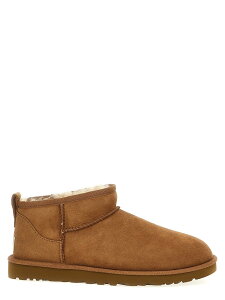 �A�O UGG �u�[�c �����Y �u���E�� Boots 'M Classic Ultra Mini' ankle boots 1137391CHE Brown �֐� �������� 2025AW ju