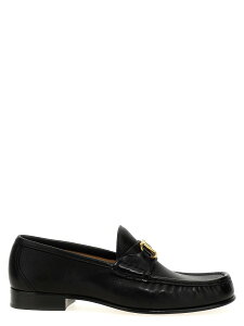 ���@�����e�B�m �K�����@�[�j VALENTINO GARAVANI ���[�t�@�[ �����Y �u���b�N Loafers Valentino Garavani 'VLogo Signature' loafers Y2S0J68MIL0NO Black �֐� �������� 2026SS ju