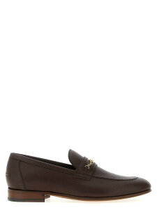 ���@�����e�B�m �K�����@�[�j VALENTINO GARAVANI ���[�t�@�[ �����Y �u���E�� Loafers Valentino Garavani 'VLogo Signature' loafers Y2S0K73ZWDZWX Brown �֐� �������� 2025AW ju