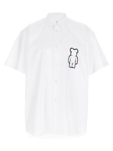 �R�� �f �M�����\�� COMME DES GARCONS �V���c �����Y �z���C�g Shirts Camicia Comme des Garcons Shirt x BE@RBRICK FOB038S251 White �֐� �������� 2025SS ju