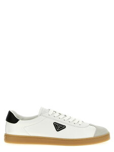 �v���_ PRADA �X�j�[�J�[ �����Y �z���C�g Sneakers 'Lane' sneakers 2EE394FG000Y5TF0964 White/Black �֐� �������� 2025SS ju