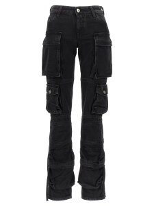 �A�e�B�R ATTICO �f�j�� ���f�B�[�X �u���b�N Jeans 'Essie' jeans 241WCP113D066100 Black �֐� �������� 2024SS ju