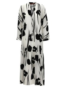 �}�b�N�X�}�[�� �X�e���f�B�I MAX MARA STUDIO �����s�[�X �h���X ���f�B�[�X �z���C�g Dresses 'Eles' dress ELES001 White/Black �֐� �������� 2024SS ju