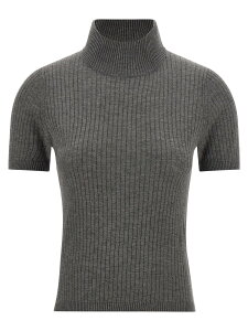 �}�b�N�X�}�[�� �X�e���f�B�I MAX MARA STUDIO �Z�[�^�[ �j�b�g�E�F�A ���f�B�[�X �O���[ Knitwear 'Jangy' sweater 2526366081600006 Gray �֐� �������� 2025AW ju