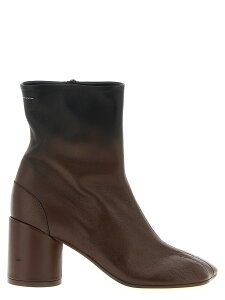 �G���G��6 ���]�� �}���W�F�� MM6 MAISON MARGIELA �u�[�c ���f�B�[�X �u���E�� Boots 'Anatomic' ankle boots S66WU0131P7439HB099 Brown �֐� �������� 2025AW ju