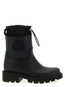 �����N���[�� MONCLER �u�[�c ���f�B�[�X �u���b�N Boots 'Kickstream' rain boots L109B4G00020M4522999 Black �֐� �������� 2026SS ju