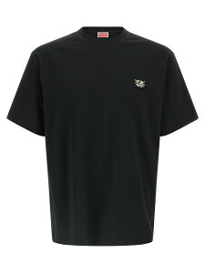 �P���]�[ KENZO T�V���c �����Y �u���b�N T-shirts 'Wild Tiger Gots' T-shirt FG55TS2054SG99J Black �֐� �������� 2026SS ju