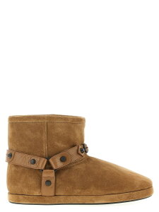 �o�����V�A�K BALENCIAGA �u�[�c ���f�B�[�X �x�[�W�� Boots 'Alaska Soft' ankle boots 845895WBFC39318 Beige �֐� �������� 2025AW ju