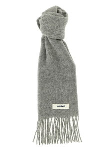 �W���b�N���X JACQUEMUS �n�C�e�N�A�N�Z�T���[ �t�@�b�V�������� �����Y �O���[ Hi-Tech Accessories 'L'Echarpe Carro' scarf 24HACU00572BOT4032950 Gray �֐� �������� 2025AW ju