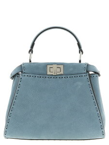 �t�F���f�B FENDI �o�b�O ���f�B�[�X �u���[ Business bags 'Pekaboo Selleria' Mini crossbody bag 8BN244AVQQF1USY Light Blue �֐� �������� 2026SS ju