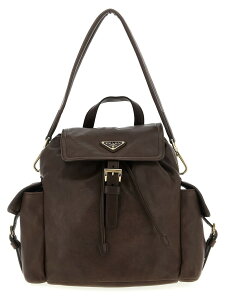�v���_ PRADA �����b�N�T�b�N �o�b�N�p�b�N ���f�B�[�X �u���E�� Backpacks and bum bags 'Prada Explore' medium backpack 1BZ080VOOO2DX8F0038 Brown �֐� �������� 2026SS ju