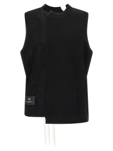 ���C�X���[ Y-3 �W�� �x�X�g �����Y �u���b�N Vests 'Y-3 Gfx' vest KH0420BLACK Black �֐� �������� 2026SS ju