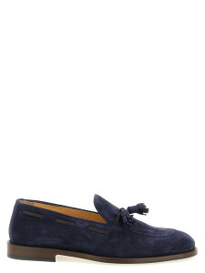�u���l�� �N�`�l�� BRUNELLO CUCINELLI ���[�t�@�[ �����Y �u���[ Loafers Nappi moccasins MZUCCLB744C8862 Blue �֐� �������� 2026SS ju