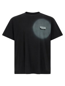 �G���G���V�b�N�X���]�� �}���W�F�� MM6 MAISON MARGIELA T�V���c �����Y �u���b�N T-shirts 'Numeric Signature MM6' spray T-shirt SH0GC0067M20048900 Black �֐� �������� 2026SS ju