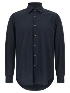 �p���W���� PAL ZILERI �V���c �����Y �u���[ Shirts 'Effortless' capsule shirt 9C370G71JESS25501 Blue �֐� �������� 2026SS ju