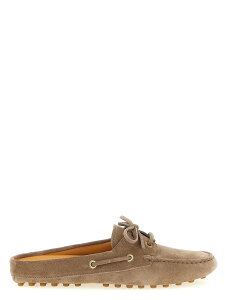 �g�b�Y TOD'S �t���b�g�V���[�Y �t���b�g�V���[�Y ���f�B�[�X �x�[�W�� Flat Shoes 'Gommino' sabots XXW22L0KB70M8WC413 Beige �֐� �������� 2026SS ju