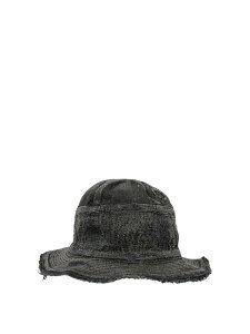 �L���s�^�� KAPITAL �n�b�g �X�q �����Y �u���b�N Hats The Old Man and the Sea bucket hat EK-1741XHBB Black �֐� �������� 2025AW vi