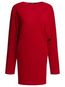 �W���b�N���X JACQUEMUS �����s�[�X �h���X ���f�B�[�X ���b�h Dresses Mistral Short dress DRW00823AJ00253RED Red �֐� �������� 2026SS vi