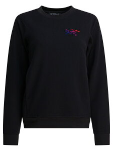 �A�[�N�e���N�X ARC'TERYX �g���[�i�[ ���f�B�[�X �u���b�N Sweatshirts Aestas Crew Sweatshirt crewneck X000009053AESTASBLACK/MULTI Black �֐� �������� 2025AW vi