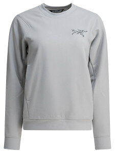 �A�[�N�e���N�X ARC'TERYX �g���[�i�[ ���f�B�[�X �O���[ Sweatshirts Aestas Crew sweatshirt crewneck X000009053AESTASSOLITUDE Grey �֐� �������� 2025AW vi