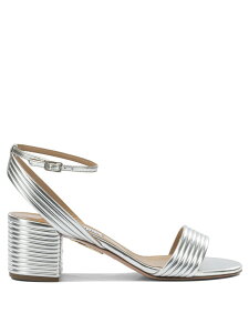 �A�N�A�Y�[�� AQUAZZURA �n�C�q�[�� �p���v�X ���f�B�[�X �V���o�[ High heels Sundance Sandal 50 mm Heeled sandals SUDMIDS1LAMCCC Silver �֐� �������� 2026SS vi