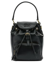 �~���E �~���E MIU MIU �����b�N�T�b�N �o�b�N�p�b�N ���f�B�[�X �u���b�N Backpacks and bum bags Mini leather backpack 5BZ0452CRWF0002 V OOM Black �֐� �������� 2026SS vi