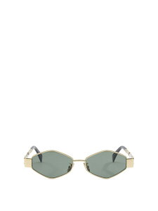 �Z���[�k CELINE �T���O���X �T���O���X�E���K�l ���f�B�[�X �S�[���h Sunglasses Sunglasses 4S254CMLB.35SG Gold �֐� �������� 2026SS vi