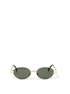 �Z���[�k CELINE �T���O���X �T���O���X�E���K�l ���f�B�[�X �S�[���h Sunglasses Sunglasses 4S235CMLB.35SG Gold �֐� �������� 2026SS vi