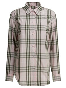 �o�[�o���[ BURBERRY �V���c ���f�B�[�X �s���N Shirts Emma Check Casual Shirt 8127212 Pink �֐� �������� 2026SS vi