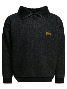 �L���s�^�� KAPITAL �X�E�F�b�g�V���c �g���[�i�[ �����Y �u���b�N Sweatshirts Alpine half-zip sweatshirt EK-1853LCBLACK Black �֐� �������� 2026SS vi