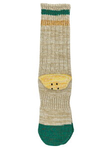 �L���s�^�� KAPITAL �C�� �\�b�N�X �����Y �x�[�W�� Socks Rainbowy Happy Heel Socks EK-1447XSABEIGE Beige �֐� �������� 2026SS vi