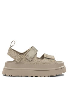 �A�O �I�[�X�g�����A UGG AUSTRALIA �T���_�� ���f�B�[�X �x�[�W�� Sandals Goldenglow Embossed Low sandals 1175311MDSD Beige �֐� �������� 2026SS vi