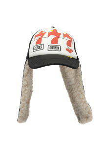 �L���s�^�� KAPITAL �n�b�g �X�q �����Y �u���b�N Hats Lucky Bird Lumber trucker hat K2512XH566WHTXBLK Black �֐� �������� 2026SS vi