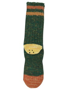 �L���s�^�� KAPITAL �C�� �\�b�N�X �����Y �O���[�� Socks Rainbowy Happy Heel Socks EK-1447XSAGREEN Green �֐� �������� 2026SS vi