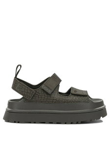 �A�O �I�[�X�g�����A UGG AUSTRALIA �T���_�� ���f�B�[�X �O���[�� Sandals Goldenglow Embossed Low sandals 1175311DNSS Green �֐� �������� 2026SS vi