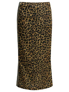 �L���s�^�� KAPITAL �X�J�[�g ���f�B�[�X �u���E�� Skirts Animal long skirt EK-1845SKBROWN Brown �֐� �������� 2025AW vi