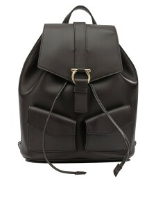 �t�F���K�� FERRAGAMO �����b�N�T�b�N �o�b�N�p�b�N ���f�B�[�X �u���E�� Backpacks and bum bags Casual leather backpack 0791118 Brown �֐� �������� 2026SS vi