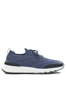�u���l�� �N�`�l�� BRUNELLO CUCINELLI �X�j�[�J�[ �����Y �u���[ Sneakers Low sneakers MZUAUFO340CIK60 Blue �֐� �������� 2026SS vi
