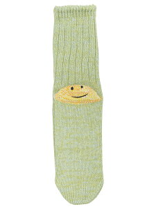 �L���s�^�� KAPITAL �C�� �\�b�N�X �����Y �O���[�� Socks Rainbow Happy Heel Socks EK-1363XSAGREEN Green �֐� �������� 2026AW vi