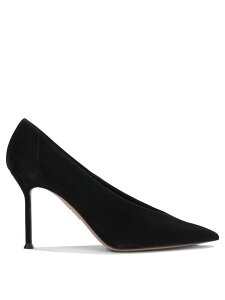 �A�N�A�Y�[�� AQUAZZURA �n�C�q�[�� �p���v�X ���f�B�[�X �u���b�N High heels Voltaire 85mm pumps VTRMIDP0SUE000 Black �֐� �������� 2026SS vi