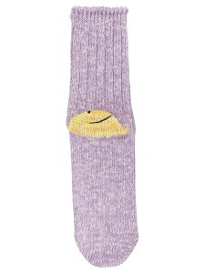 �L���s�^�� KAPITAL �C�� �\�b�N�X �����Y �p�[�v�� Socks Rainbow Happy Heel Socks EK-1363XSAPURPLE Purple �֐� �������� 2026AW vi