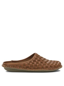 �R���E�f�E�M�����\���E�I�� COMME DES GARCONS HOMME �t���b�g�V���[�Y �T���_�� �����Y �u���E�� Flat Shoes Roma Sabot HQ-K105-S262 LGT BRW X LGT Brown �֐� �������� 2026SS vi