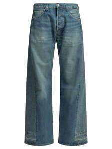���[�o�C�X LEVIS �f�j�� �����Y �u���[ Jeans 501R '80 Customized wide leg jeans 006BZ0000 Light blue �֐� �������� 2026SS vi