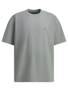 �S�[���h�E�C�� GOLDWIN T�V���c �����Y �O���[ T-shirts Crew-neck T-shirt with logo GL66144ST Grey �֐� �������� 2026SS vi