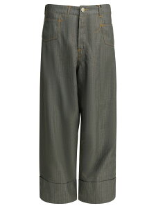 �W���������^�i�x JUNYA WATANABE �Y�{�� �p���c �����Y �O���[ Trousers Casual pinstripe pants WQ-P205-S261 GRY/PNK/WHT Grey �֐� �������� 2026SS vi
