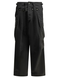�L���s�^�� KAPITAL �Y�{�� �p���c �����Y �u���b�N Trousers Rip Stop Jumbo Cargo pants EK-1674LPBLACK Black �֐� �������� 2026AW vi
