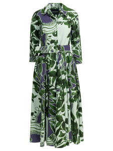 �T�}���T�X�� SAMANTHA SUNG �����s�[�X �h���X ���f�B�[�X �O���[�� Dresses Dresses LAURENTCOMO LAKE GARDENWHITE Green �֐� �������� 2026SS vi
