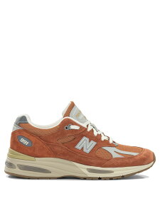 �j���[�o�����X NEW BALANCE �X�j�[�J�[ �����Y �I�����W Sneakers Made in UK 991v2 Vintage Sports Low-top sneakers U991SS2 Orange �֐� �������� 2026SS vi