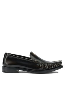 �v���_ PRADA ���[�t�@�[ ���f�B�[�X �u���b�N Loafers Brushed leather loafers 1D991NP39F0038 F A020_X Black �֐� �������� 2025AW vi